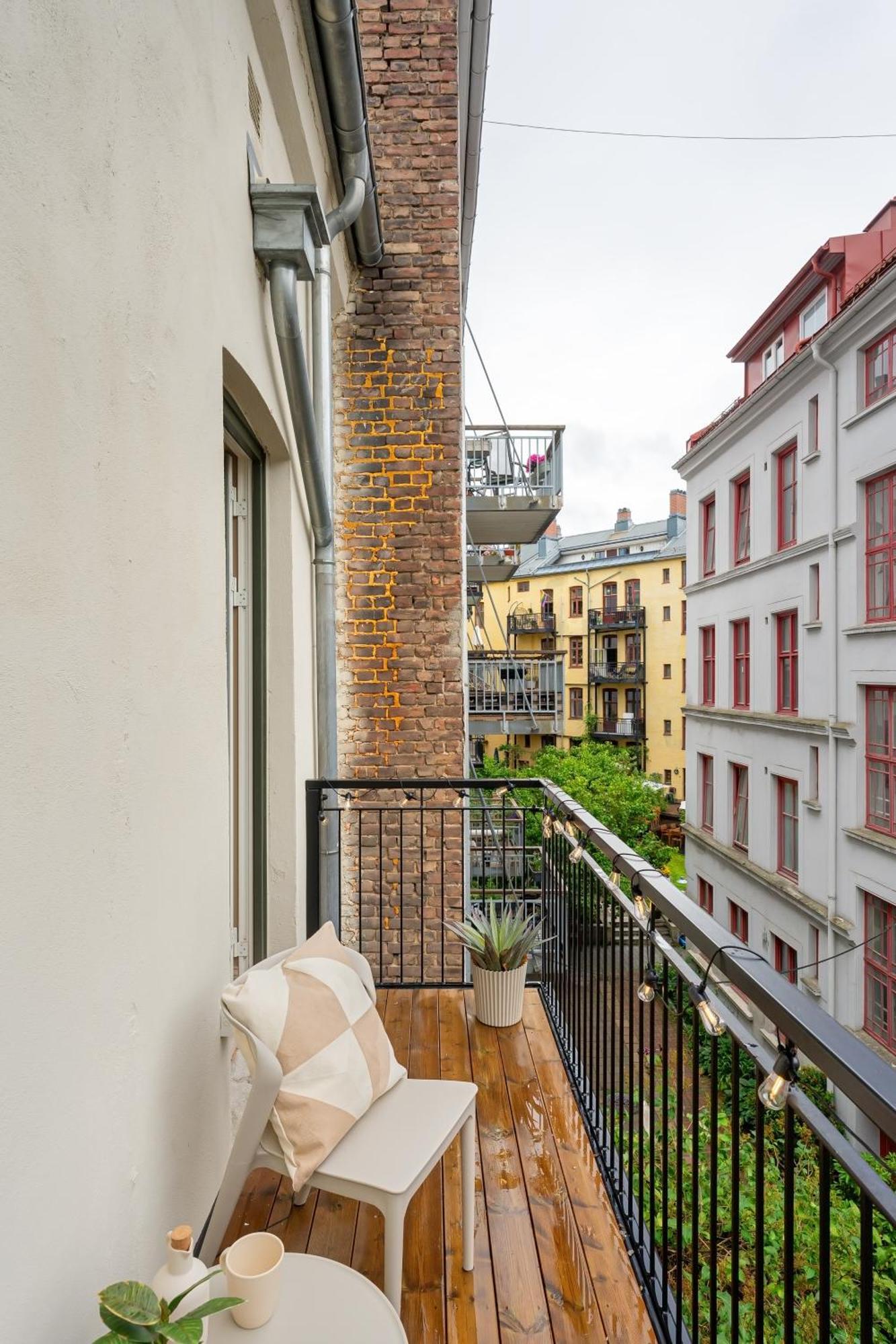 Dinbnb Apartments Gruenerlokka I 2-Bedroom With Balcony Oslo Exteriör bild