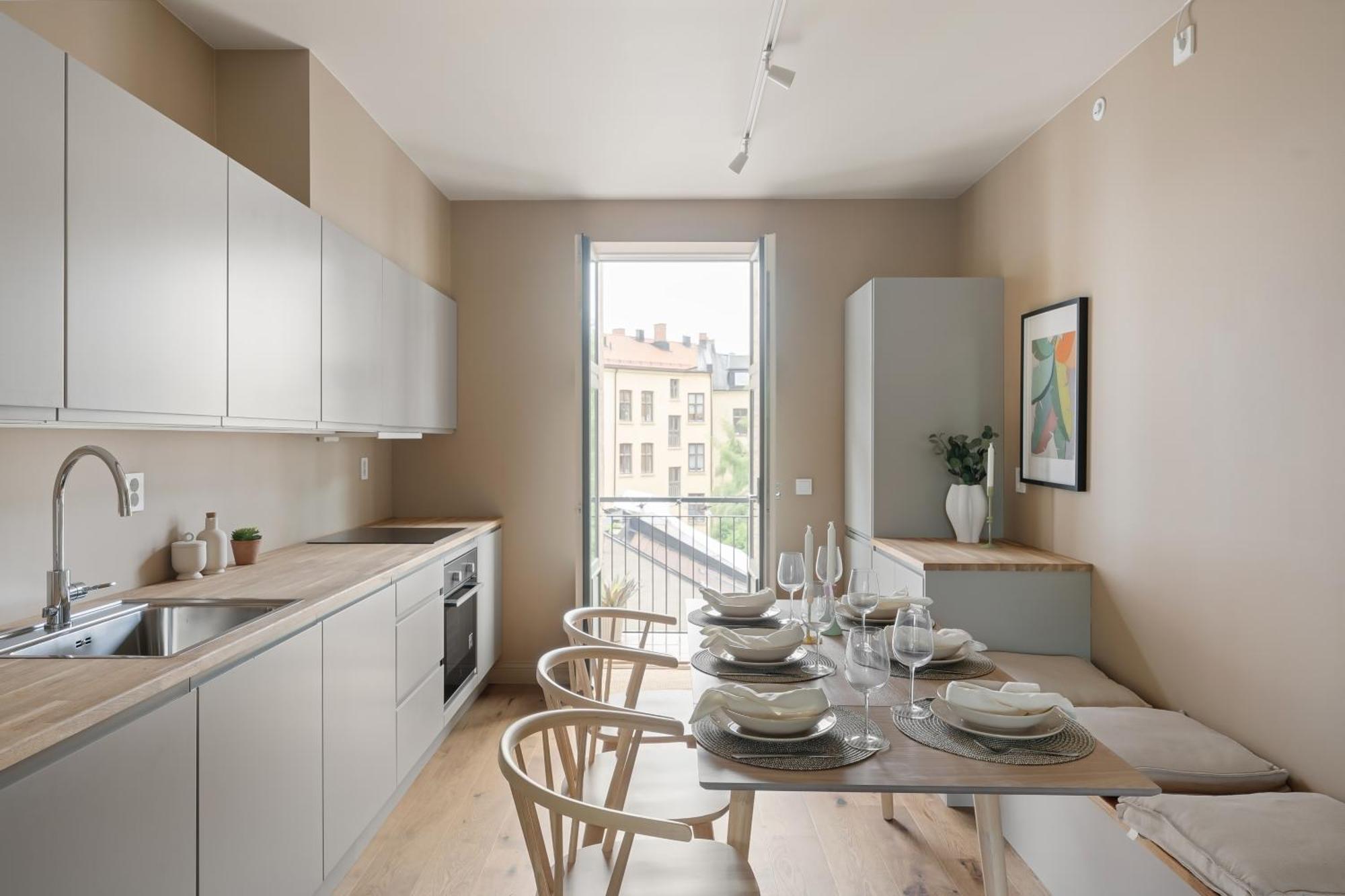 Dinbnb Apartments Gruenerlokka I 2-Bedroom With Balcony Oslo Exteriör bild