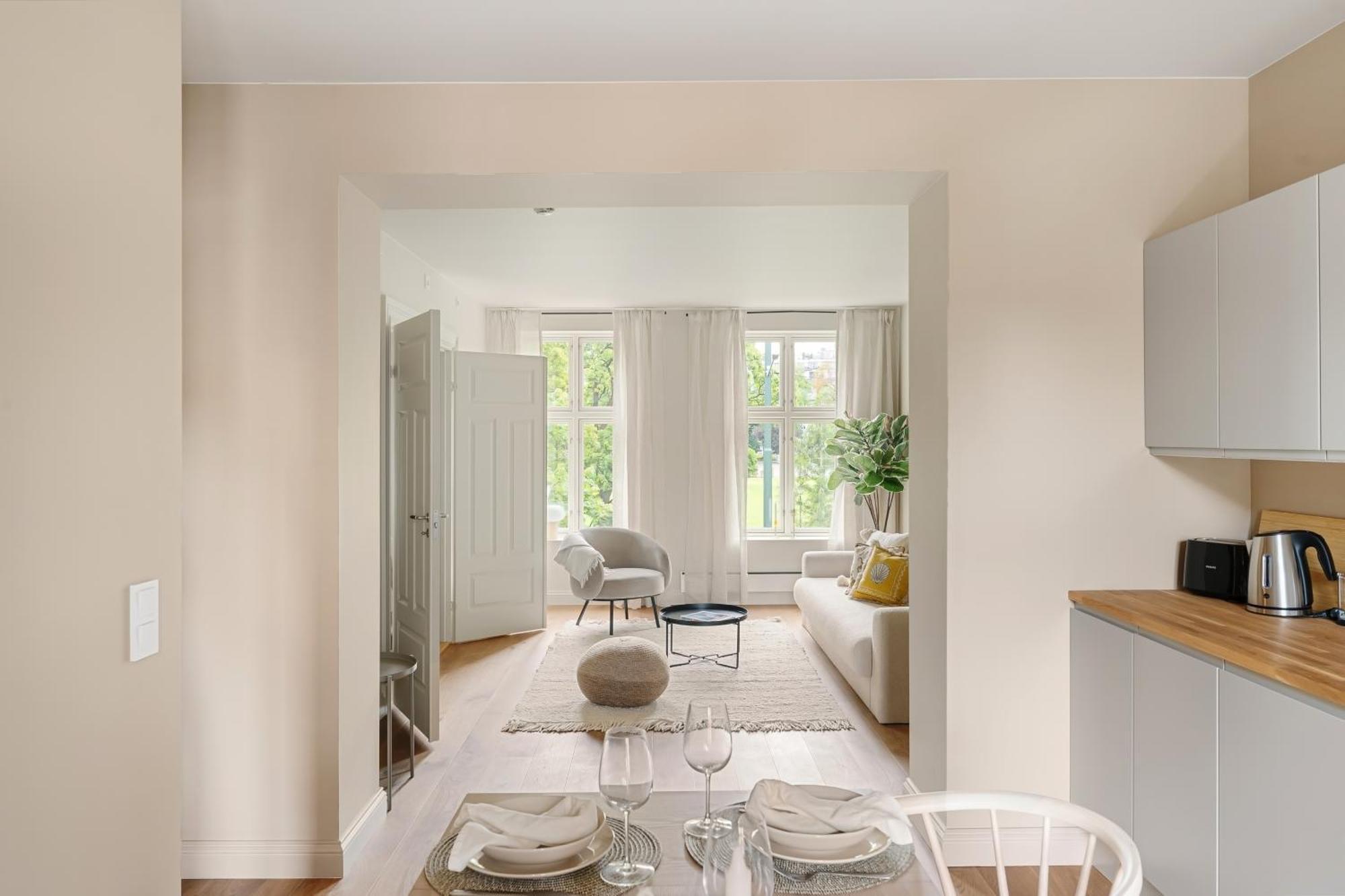 Dinbnb Apartments Gruenerlokka I 2-Bedroom With Balcony Oslo Exteriör bild